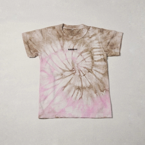 Remera Marrón y Rosa