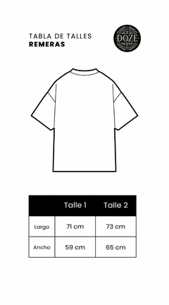 Remera Oversize Virgo - comprar online