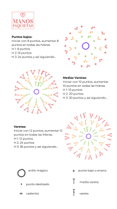 ¡Gratis! Patrón Círculos Planos y Perfectos - comprar online