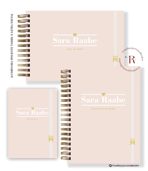 Kit Maternidade Baby - Rosa Blush Clean - comprar online