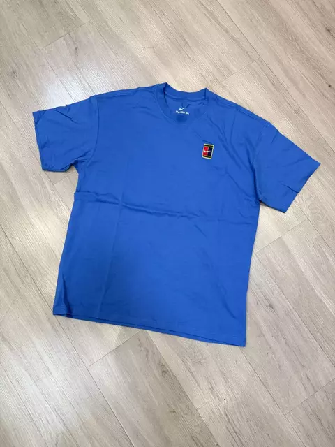 CAMISETA NIKE COURT (azul)