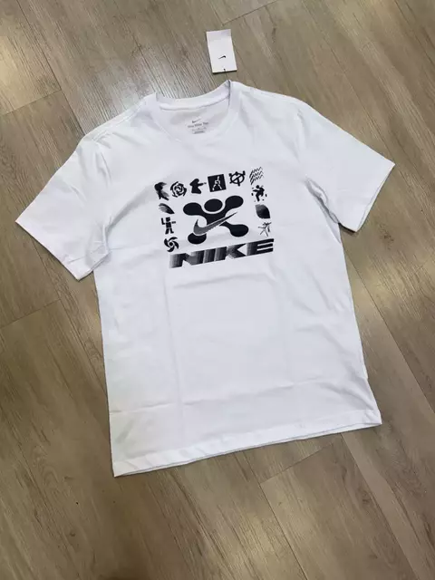 CAMISETA NIKE LOGO (branca)