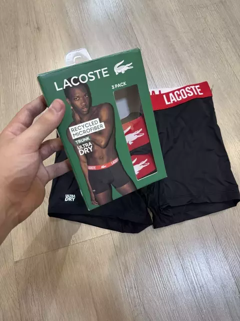 PACK CUECA LACOSTE (ultra dry)