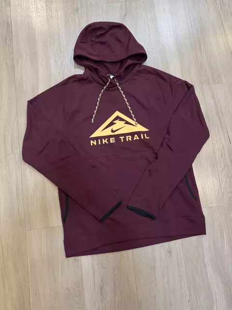 MOLETOM NIKE TRAIL (vinho)