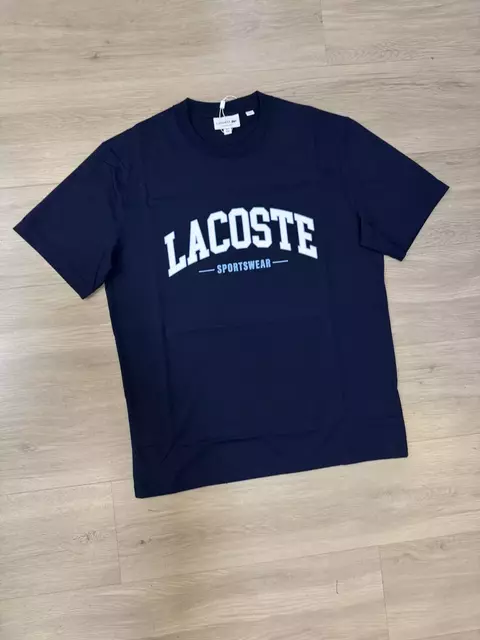 CAMISETA LACOSTE SPORTSWEAR (azul)