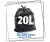 Saco de Lixo 15/20 litros c/ 100 unidades - comprar online