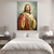 Quadro Decorativo em Tela Canvas Grande 3D Jesus Cristo Sala Quarto