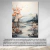 Quadro Decorativo em Tela Canvas Grande 3D Pintuta Rio Montanhas V4 - comprar online