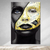 Quadro Decorativo em Tela Canvas Grande 3D Salão Preto Dourado Sala - comprar online