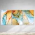 Trio Quadros Decorativos Tela Abstrato Marmore Azul na internet