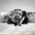 Quadro Decorativo Mosaico Bob Marley Preto e Braco 158x65 na internet
