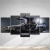 Quadro Decorativo Mosaico Delorean Volta Para Futuro 158x65 na internet