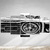 Quadro Decorativo Mosaico Dodge Carro Preto Branco 158x65 na internet