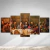 Quadro Decorativo Mosaico Santa Ceia Jesus Sala 18 158x65 na internet