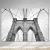 Quadro Decorativo em Tela Canvas Grande 3D Ponte Brooklyn Preto Branco - comprar online