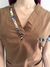 Chaqueta Lilly Spandex Brown - tienda online
