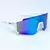 ÓCULOS DE SOL ICE - BRANCO COM AZUL BEBÊ ESPELHADO - comprar online