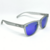 ÓCULOS DE SOL ESPORTIVO POLARIZADO ZOOM - AZUL ESPELHADO COM CINZA - comprar online