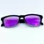 ÓCULOS DE SOL ESPORTIVO ZOOM POLARIZADO - PRETO DEGRADÊ COM ROXO - Califa Brand