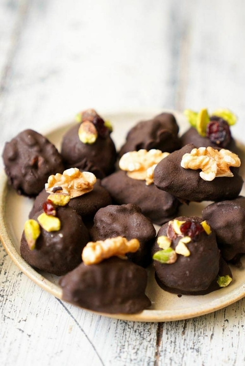 Dátiles Bañados en Chocolate al 80% Keto