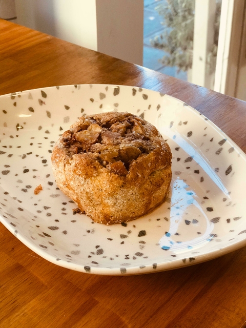 Rolls de Manzana y Canela Keto