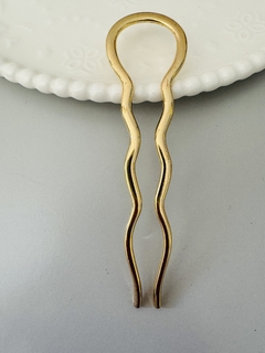 Palito P/ Cabelo Dourado - comprar online