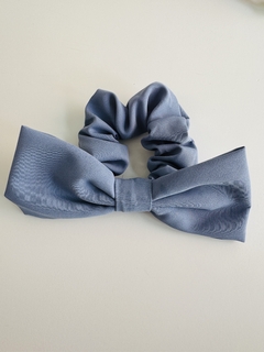 Scrunchie Laço Azul