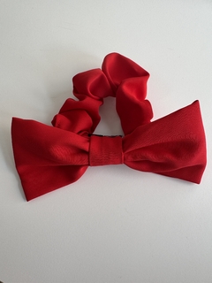 Scrunchie Laço Vermelho