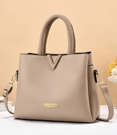 Elegante bolso de mano para mujeres, un bolso de gran capacidad multicapa con diseño nuevo y moderno y cuatro estaciones es perfecto para el trabajo,