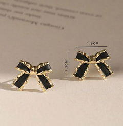 Pendientes de tachuela lazo - comprar en línea
