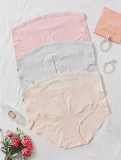 SHEIN paquete de 3 blumers de cintura alta para maternidad para madre