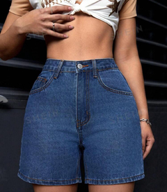 SHEIN PETITE Pantalones Cortos De Mezclilla Casuales Para Mujer