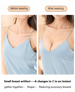 Cinta De Levantamiento De Busto Para Mujer En Color Albaricoque, Cubierta De Pezón Adhesiva Invisible De Silicona Para Vestidos Sin Tirante en internet
