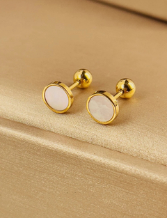 Pendientes de tachuela elegante para mujeres - versátil con de moda de acero inoxidable