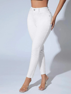 Pantalón Skinny elástico de mujer tiro alto. - comprar en línea