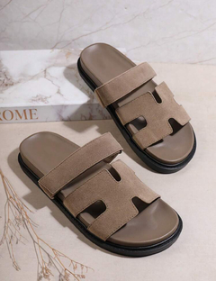 SHEIN Haute Sandalias Planas Casuales De Color Sólido Para Mujer