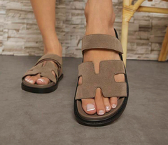 SHEIN Haute Sandalias Planas Casuales De Color Sólido Para Mujer - comprar en línea