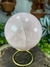 Bola Natural Lapidada e Polida de Cristal de Quartzo Rosa - comprar online