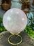 Bola Natural Lapidada e Polida de Cristal de Quartzo Rosa - Portal dos Cristais