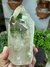 Ponta Natural Semi Lapidada e Polida de Cristal de Quartzo Fumê Claro Transparente - Portal dos Cristais
