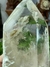 Ponta Natural Semi Lapidada e Polida de Cristal de Quartzo Fumê Claro Transparente - comprar online