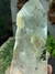 Ponta Natural Semi Lapidado e Polido de Cristal de Quartzo Fumê Claro Transparente - Portal dos Cristais