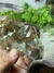 Imagem do Mini Drusa Bruta e Natural de Cristal de Quartzo Lemuriano Fumê Sutilmente Avermelhado Transparente