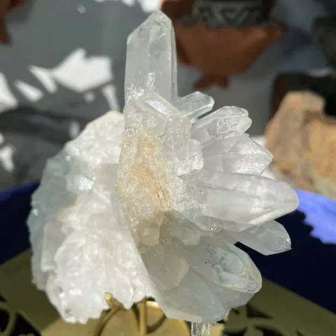 Drusa de Cristal de Quartzo Transparente - Amplificação e Harmonia - comprar online