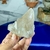 Drusa Bruta e Natural de Cristal de Quartzo Fumê Claro Transparente - loja online