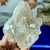 Drusa Bruta e Natural de Cristal de Quartzo Fumê Claro Transparente - comprar online
