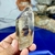 Ponta Extra Bruta e Natural de Cristal de Quartzo Fumê Conhaque Transparente