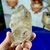 Drusa Bruta e Natural de Cristal de Quartzo Sutilmente Acitrinado Transparente - loja online