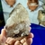 Drusa Bruta e Natural de Cristal de Quartzo Sutilmente Acitrinado Transparente na internet
