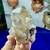 Drusa Bruta e Natural de Cristal de Quartzo Sutilmente Acitrinado Transparente